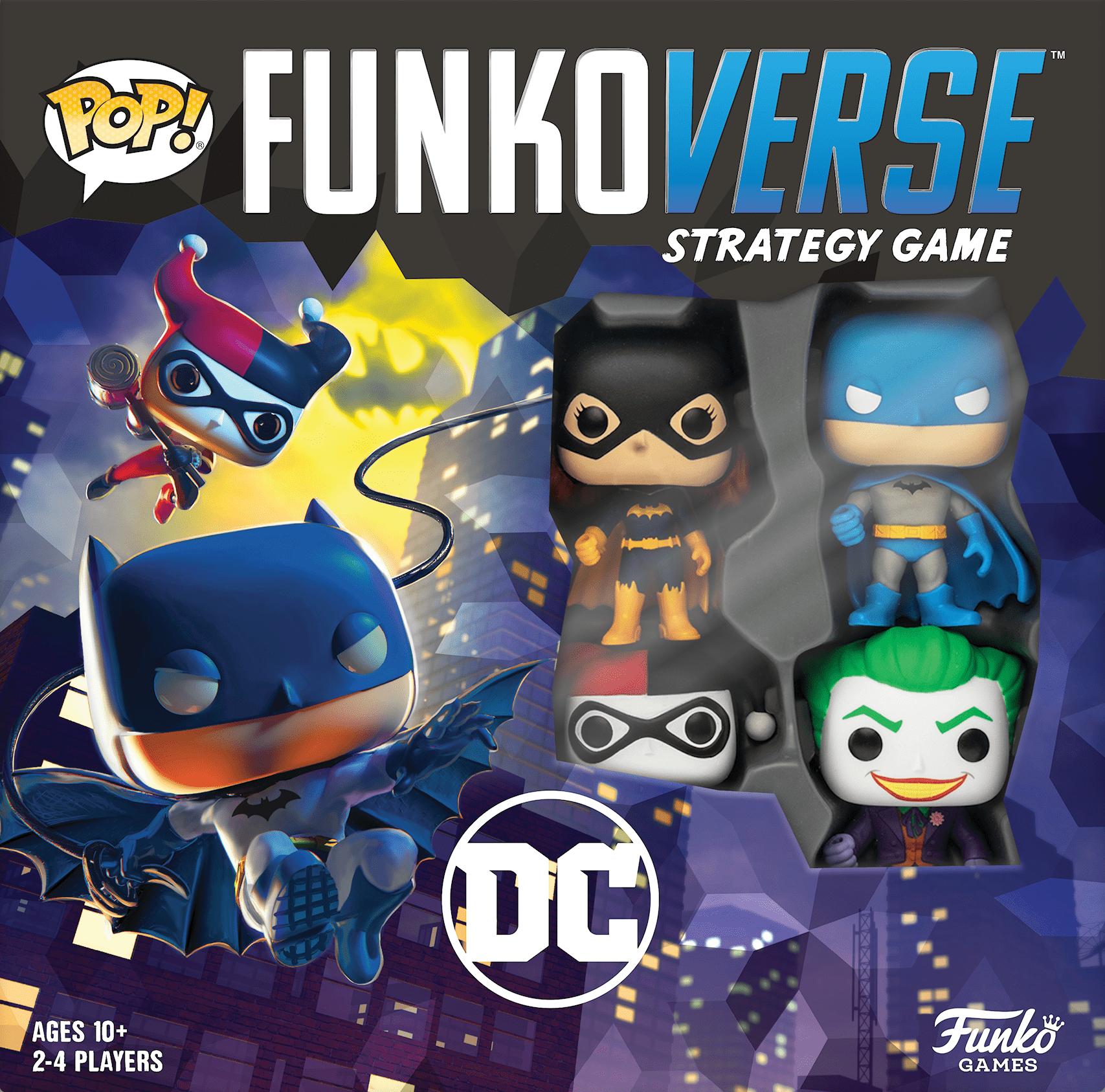 Funkoverse Strategy Game: DC 4-Pack image