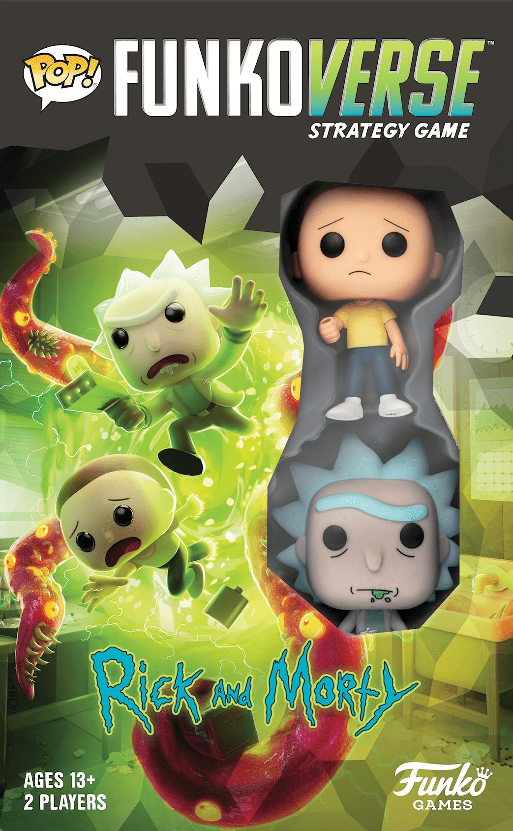 Funkoverse Strategy Game: Rick and Morty 2-Pack image