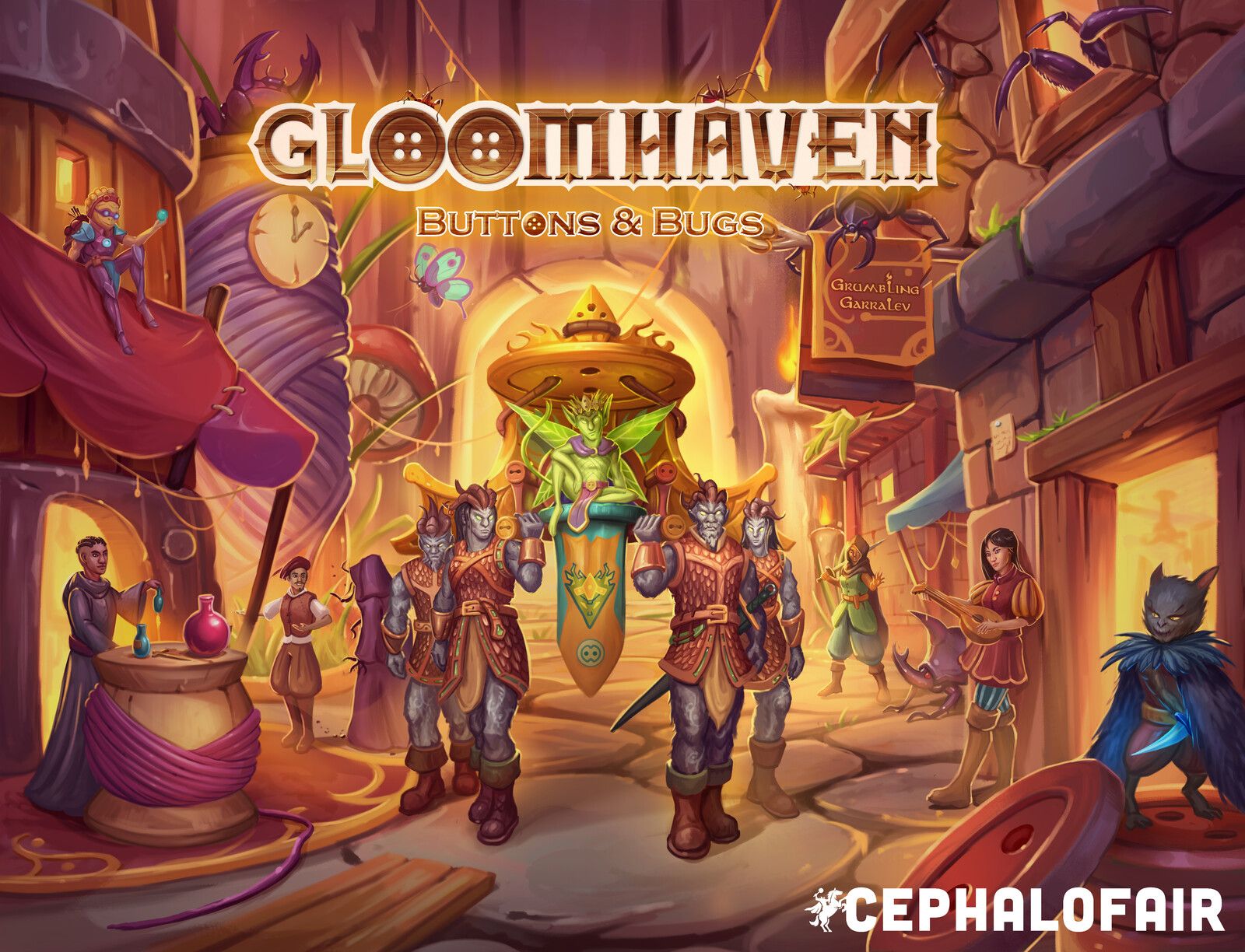 Gloomhaven: Buttons & Bugs image