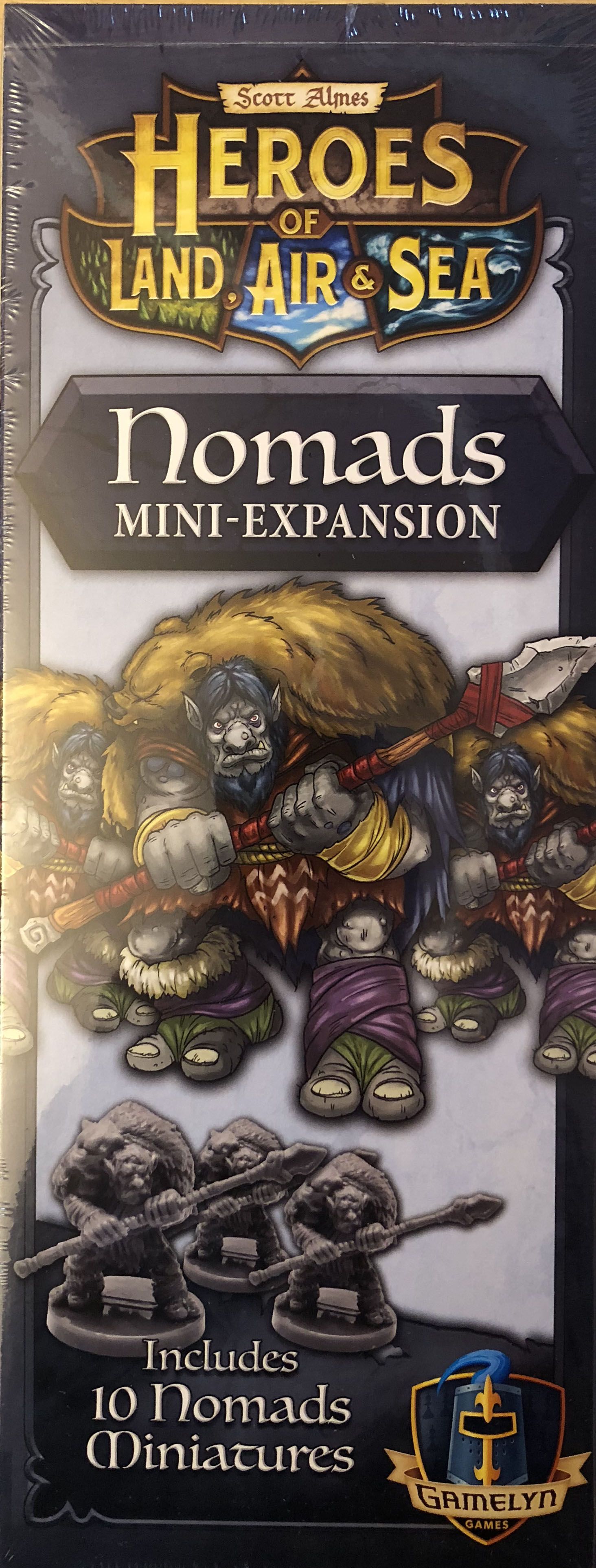 Heroes of Land, Air & Sea: Nomads Mini-Expansion image