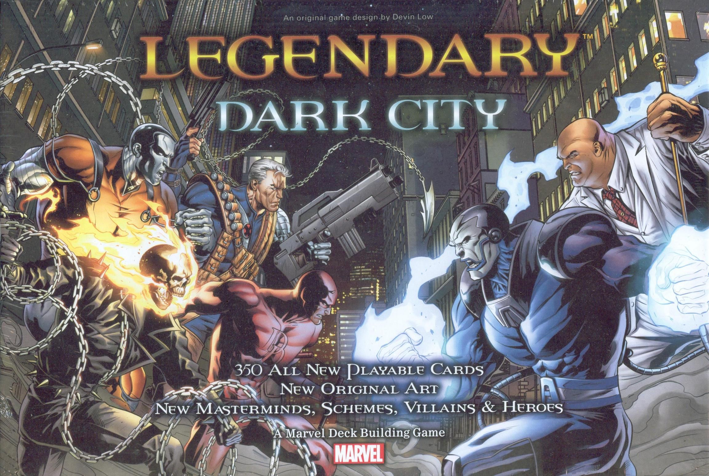 Legendary: A Marvel Deck Building Game – Dark City image