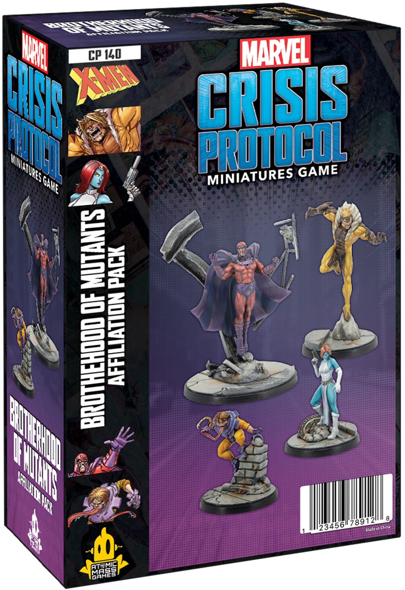 Marvel: Crisis Protocol – Brotherhood of Mutants Affiliation Pack image
