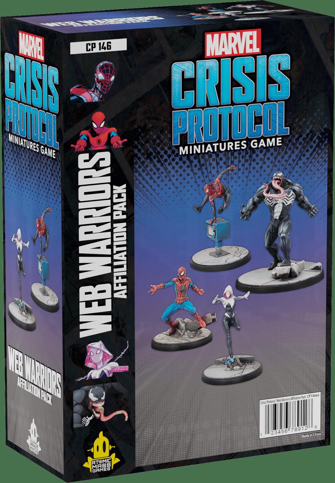 Marvel: Crisis Protocol – Web Warriors Affiliation Pack image