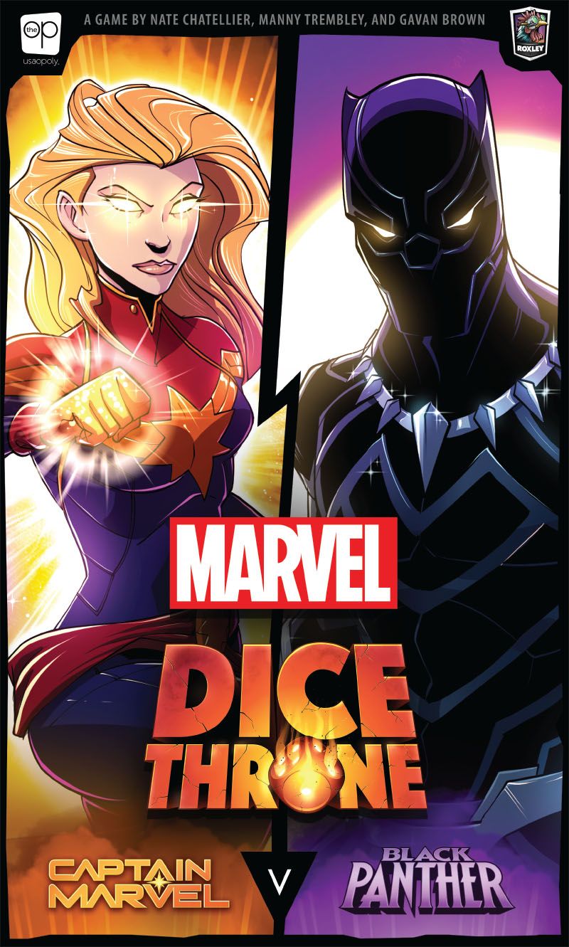 Marvel Dice Throne: Captain Marvel V. Black Panther image