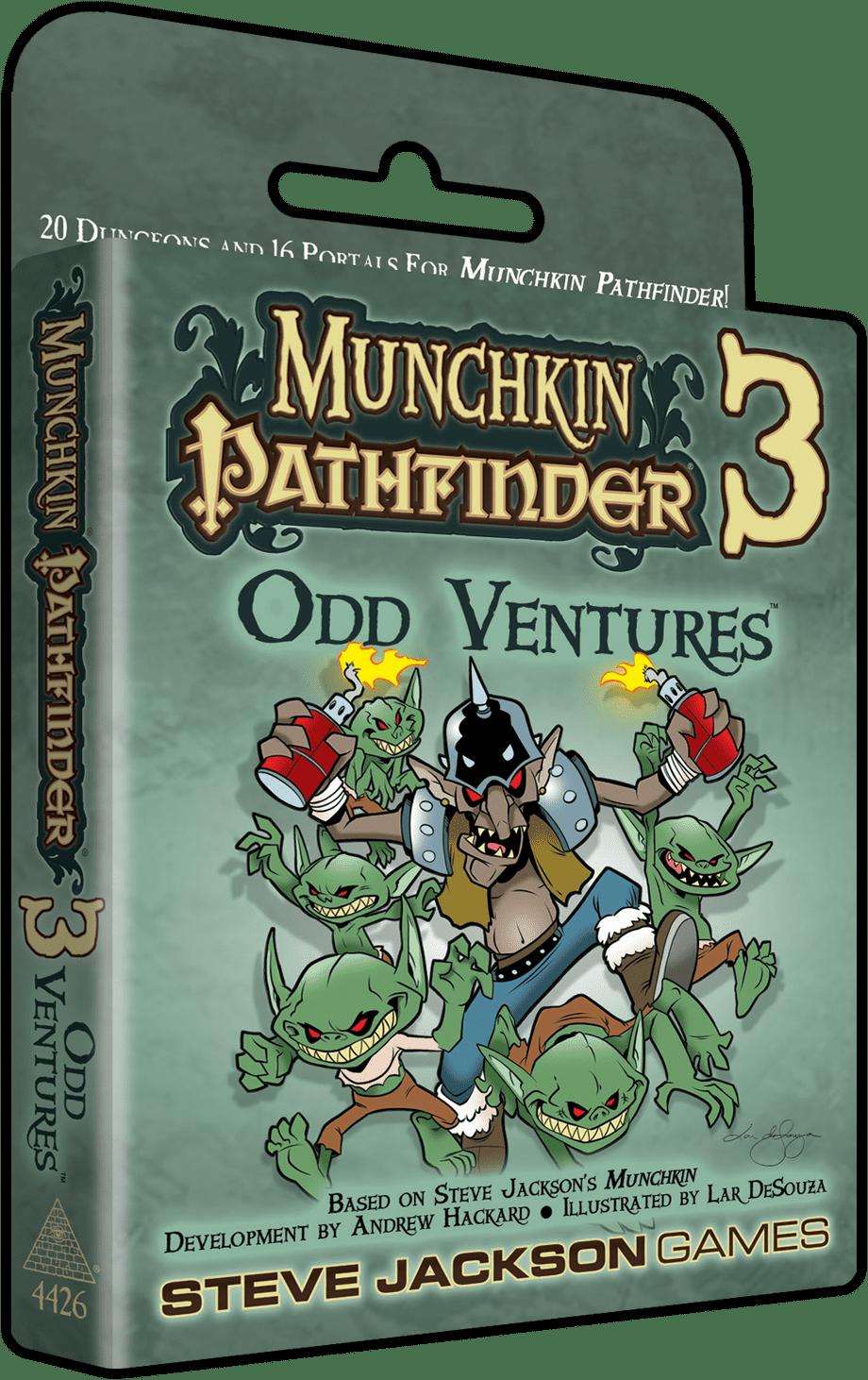 Munchkin Pathfinder 3: Odd Ventures image