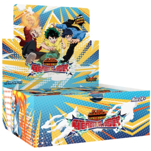 My Hero Academia: CCG Heroes Clash BOOSTER box image