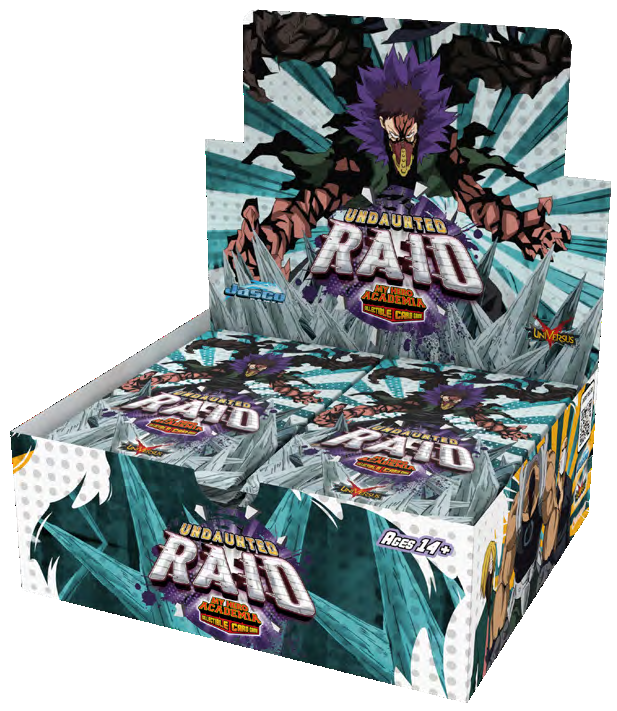 My Hero Academia CCG Booster Undaunted Raid image