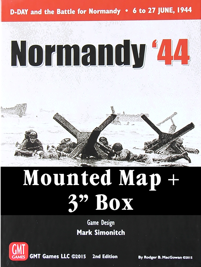 Normandy '44 Mounted Map + Box image