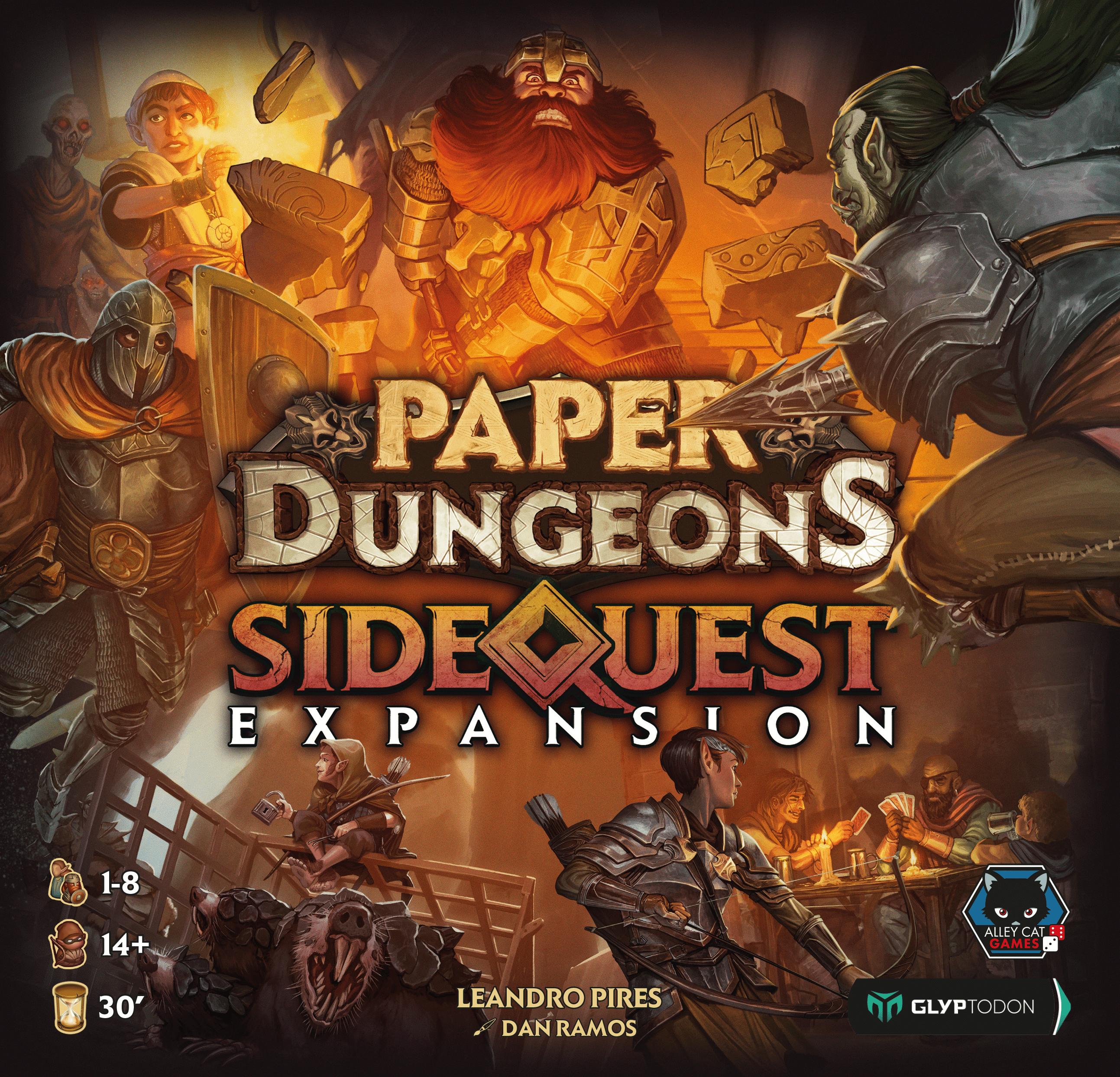 Paper Dungeons: Side Quest Expansion image