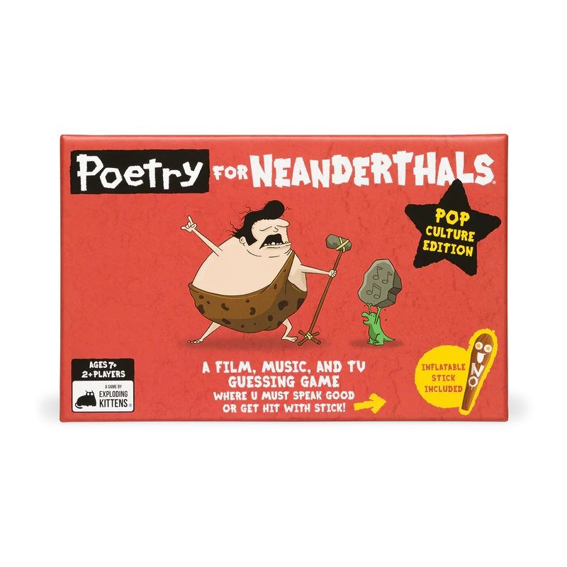 Poetry For Neanderthals: Pop Culture Edition image