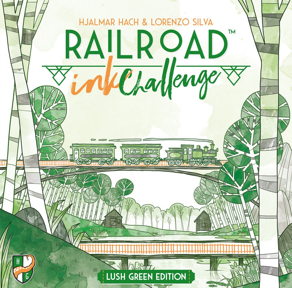 Railroad Ink Challenge: Lush Green Edition image