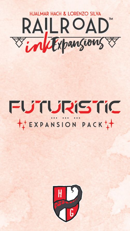 Railroad Ink: Futuristic Expansion Pack image