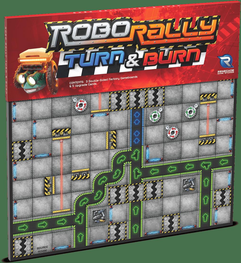 Robo Rally: Turn & Burn image