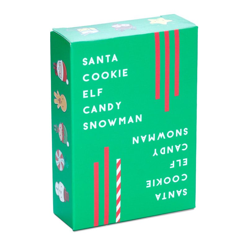 Santa Cookie Elf Candy Snowman image