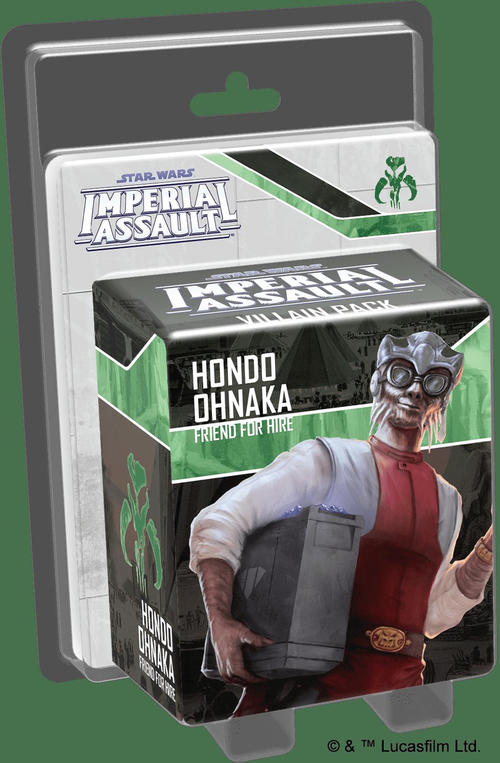 Star Wars: Imperial Assault – Hondo Ohnaka Villain Pack image