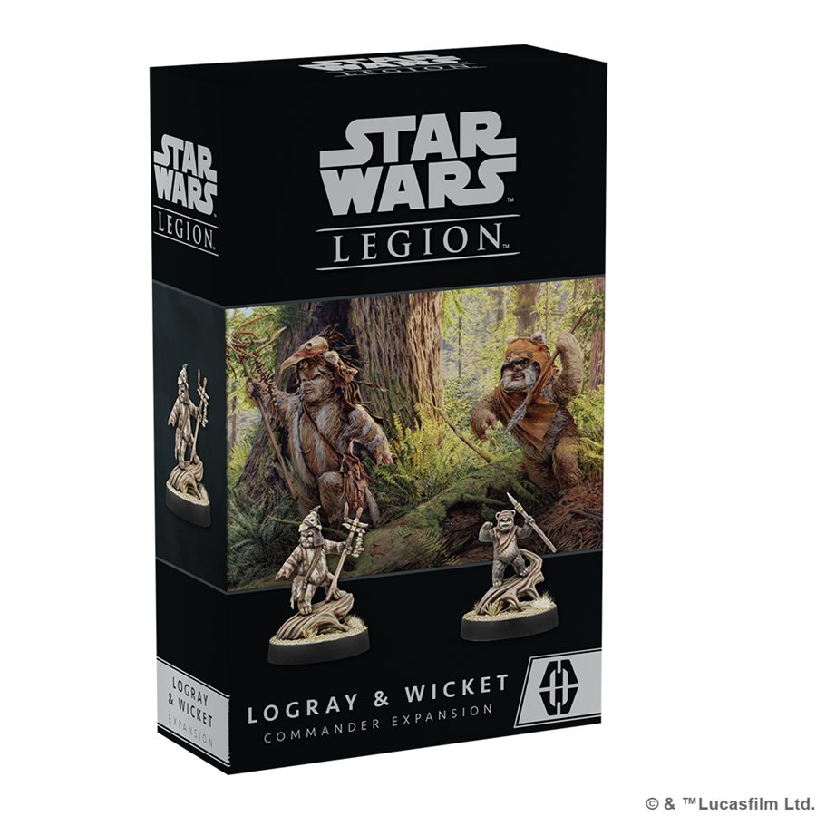 Star Wars: Legion: Logray & Wicket - Commander Expansion image