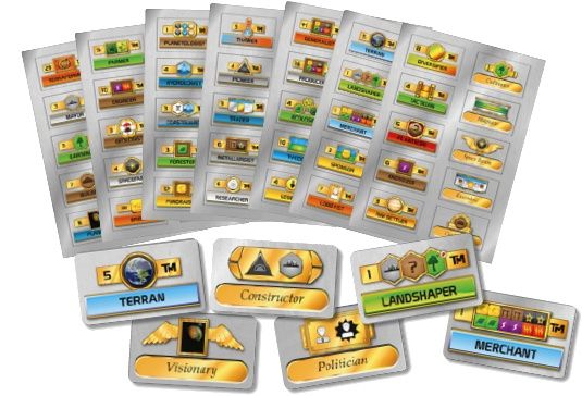 Terraforming Mars: Milestones & Awards image