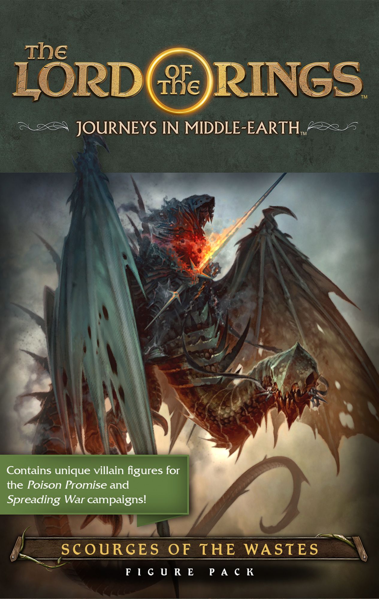 The Lord of the Rings: Journeys in Middle-Earth – Scourges of the Wastes Figure Pack image