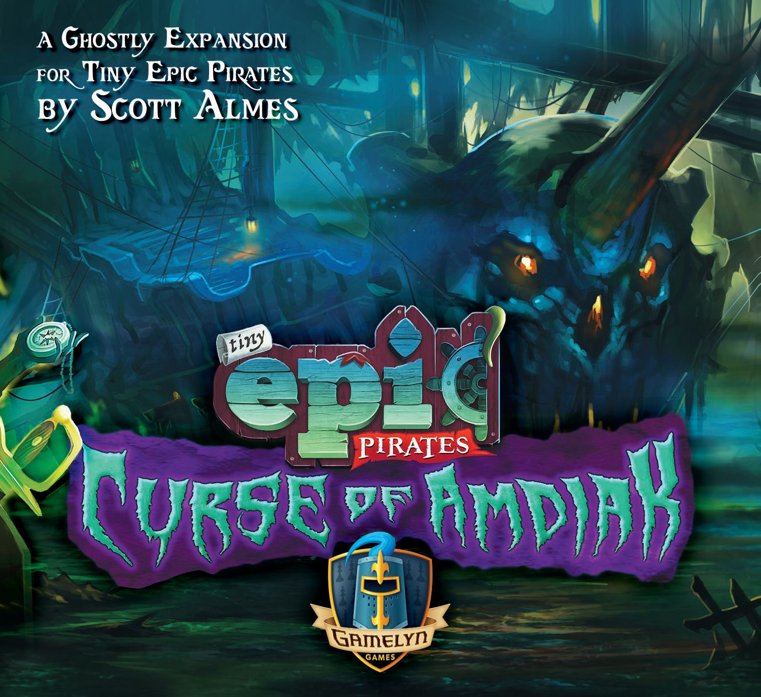 Tiny Epic Pirates: Curse of Amdiak image