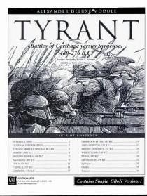 Tyrant: Battles Of Carthage Versus Syracuse (2Nd Printing) image