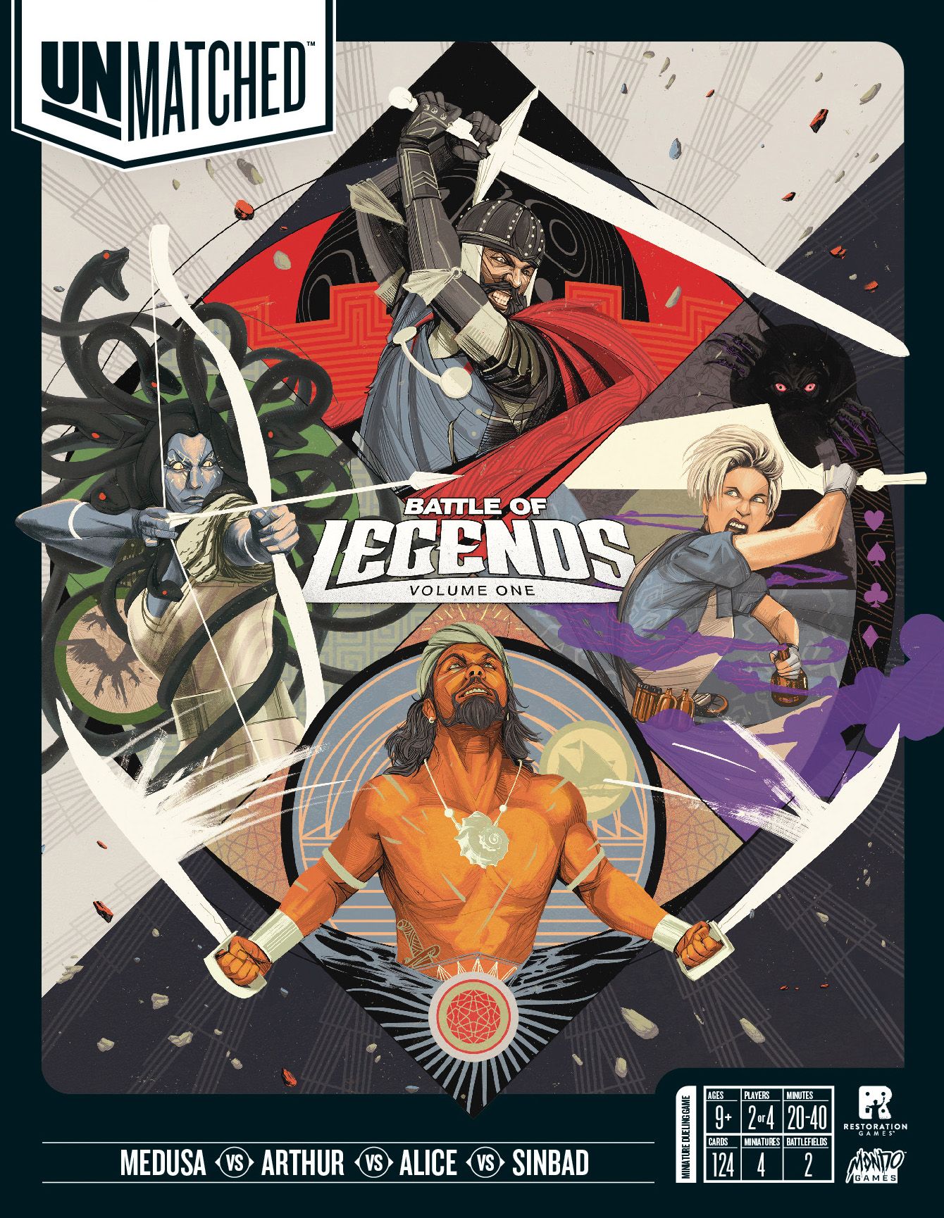 Unmatched: Battle of Legends, Volume One image