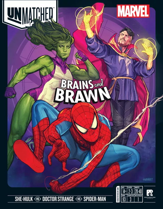 Unmatched Marvel Brains And Brawn image