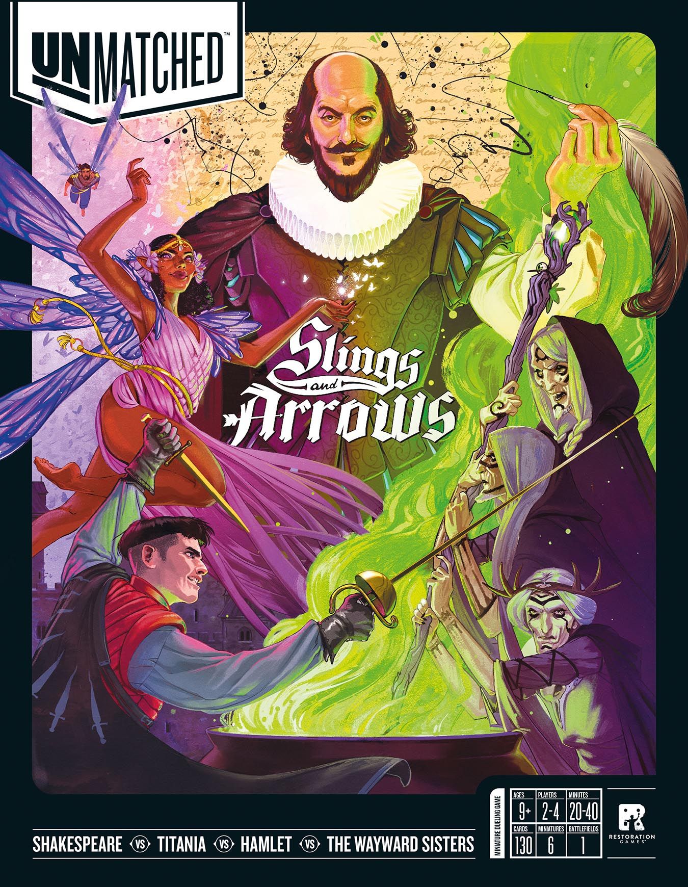 Unmatched: Slings & Arrows image