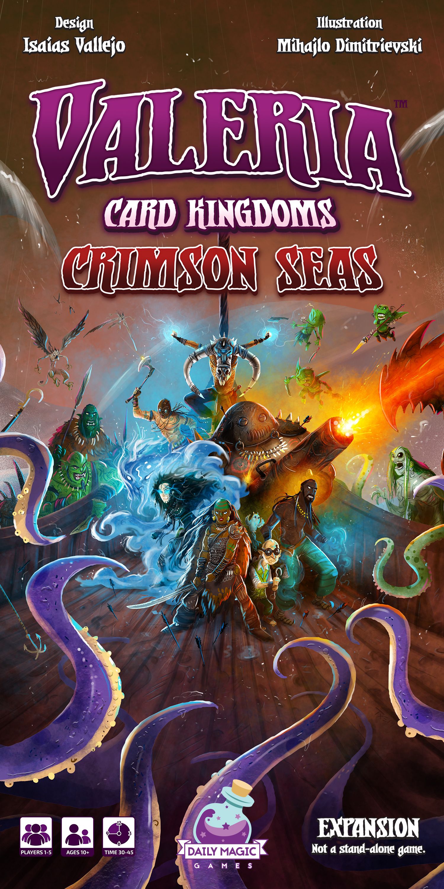 Valeria: Card Kingdoms – Crimson Seas Retail Edition image