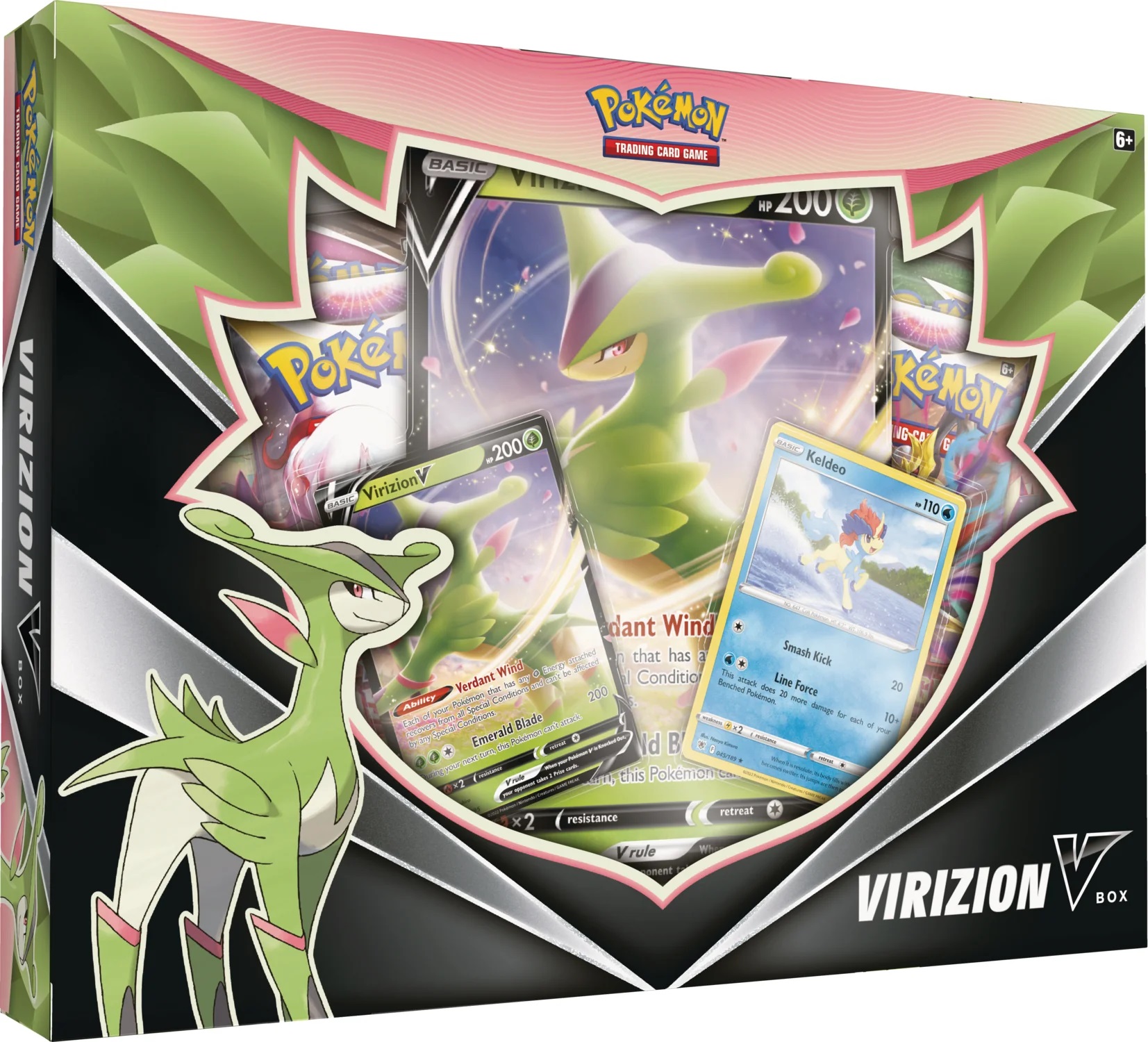 Pokemon:  Virizion V Box image
