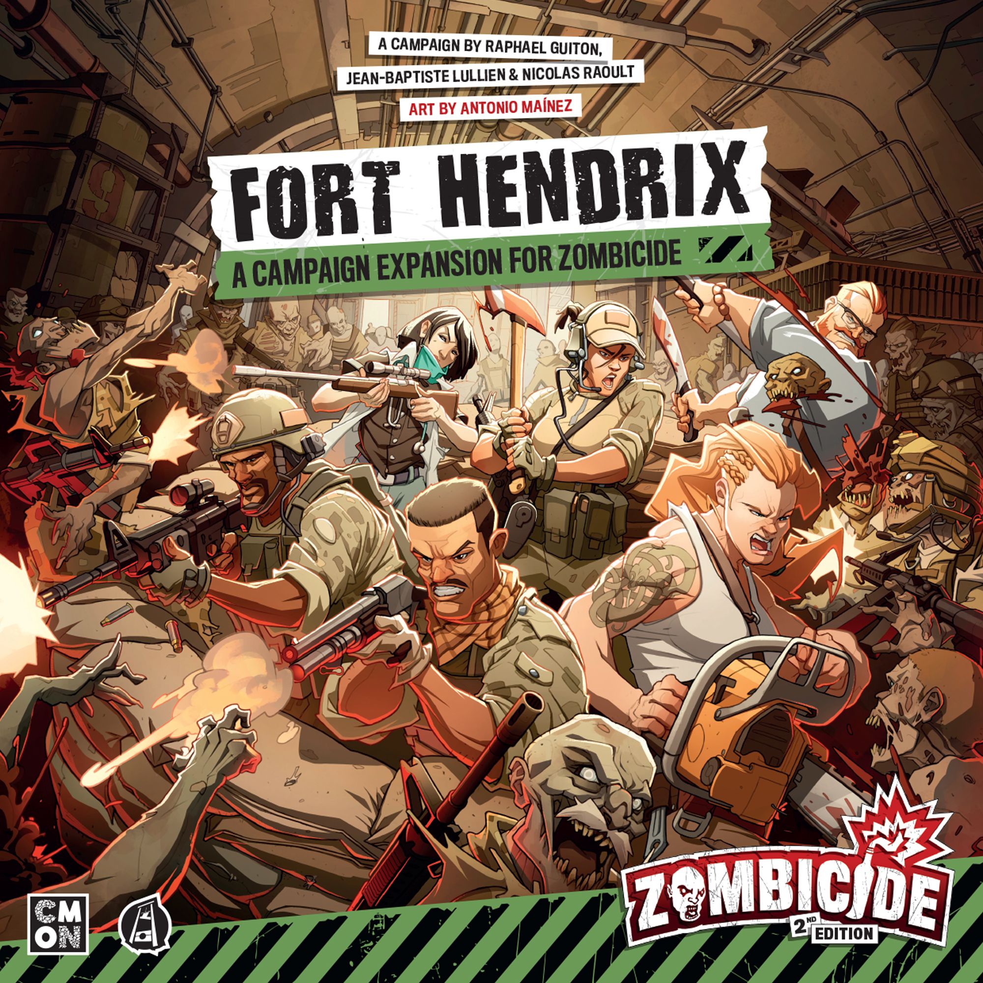 Zombicide (2nd Edition): Fort Hendrix Expansion image
